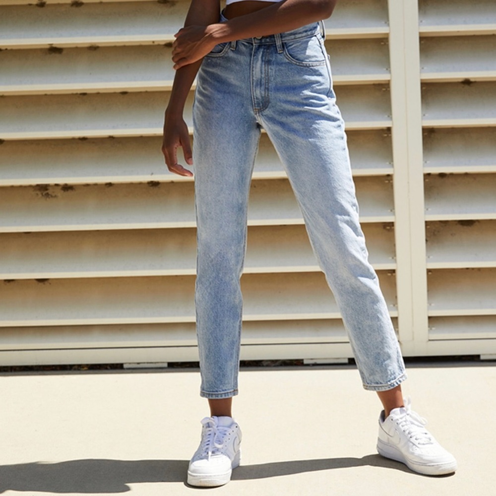John Galt Medium Wash Straight Leg Jeans